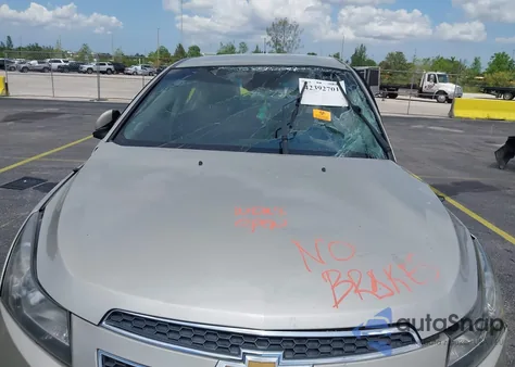 2014 Chevrolet Cruze 1Lt Auto из США, поврежденный, VIN 1G1PC5SB9E7244691